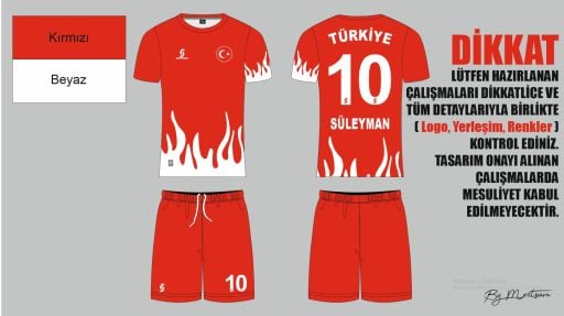Halısaha ve Takım Formaları